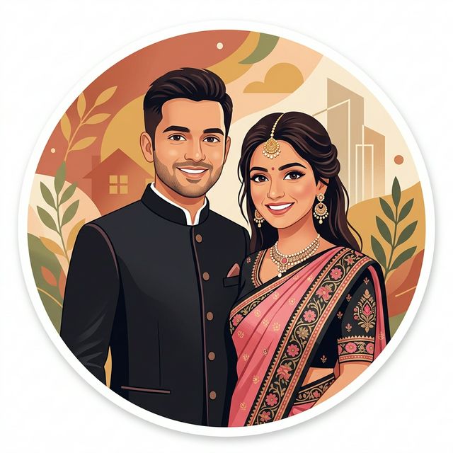 Sumeet and Nikita Avatar